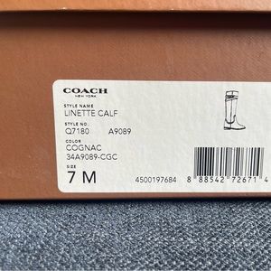Size 7 coach boot